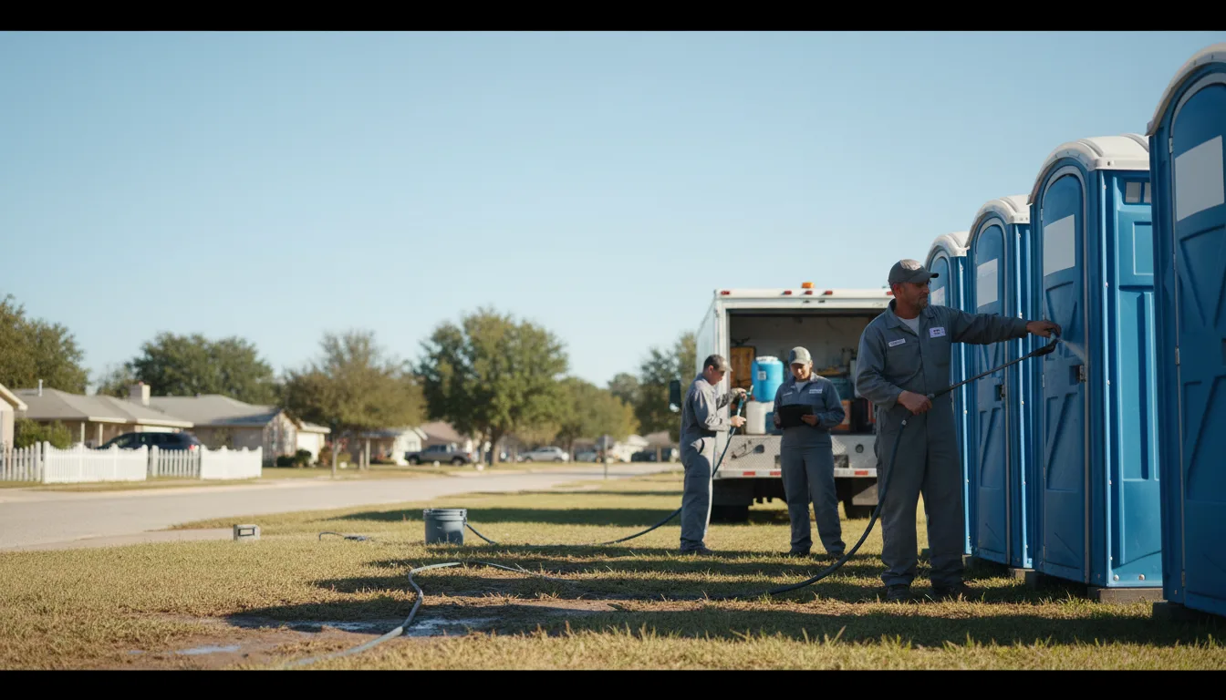 Long-Term Portable Toilet Rental in Netawaka, KS near me